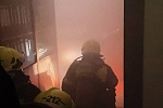 Пожарные провели учения на «Микроне»