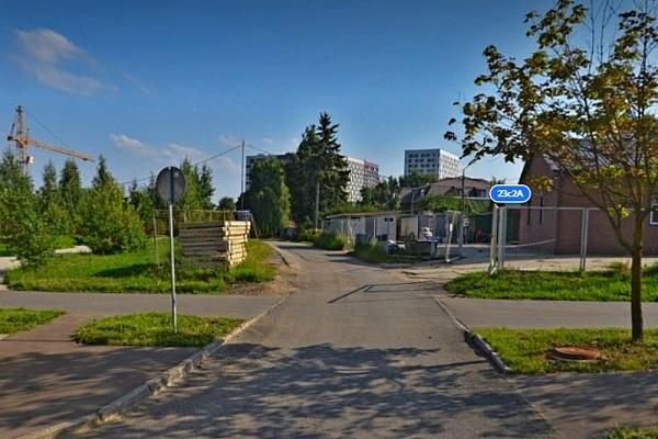 Улица Заречная. Фрагмент панорамы сервиса Яндекс.Карты