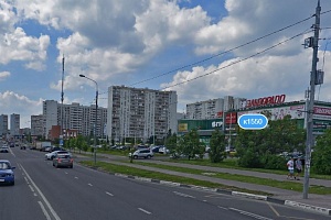 Панфиловский проспект в районе места ДТП. Фрагмент панорамы с сервиса Яндекс.Карты