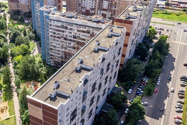 14 микрорайон. Фрагмент панорамы с сервиса Яндекс.Карты