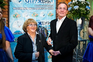 Председатель жюри Алла Сурикова и префект Анатолий Смирнов. © Зеленоград24, Алина Паскеева