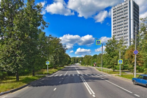 1-м Западный проезд. Фрагмент панорамы с сервиса Яндекс.Карты