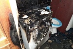Пожар в квартире 16 микрорайона произошел из-за стиральной машины