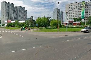 Пересечение улицы Гоголя и Панфиловского проспекта. Скриншот с сервиса maps.ya.ru
