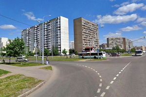 Пересечение проезда 657 и улицы Андреевки. Скриншот с сервиса maps.ya.ru