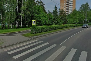 Улица Юности в районе места ДТП. Скриншот с сервиса maps.ya.ru