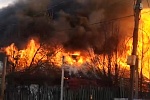 В деревне Юрлово сгорел жилой дом