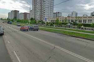 Улица Каменка в районе ДТП. Скриншот с сервиса maps.ya.ru 