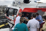 Ребенка с разрывом аневризмы эвакуировали на вертолете